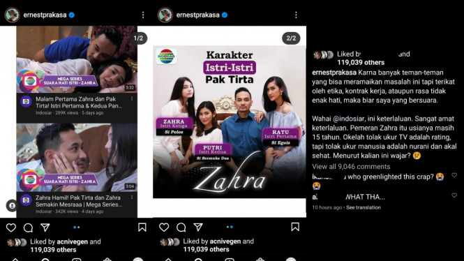 Instagram/ernestprakasa