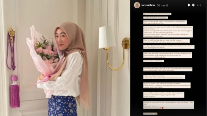 Instagram/larissachou