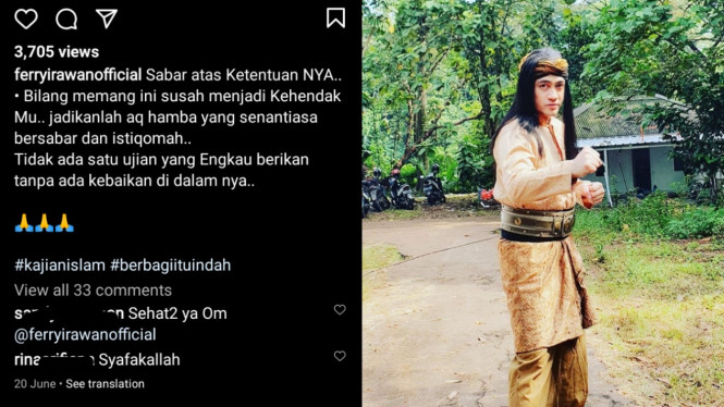 Instagram/ferryirawanofficial