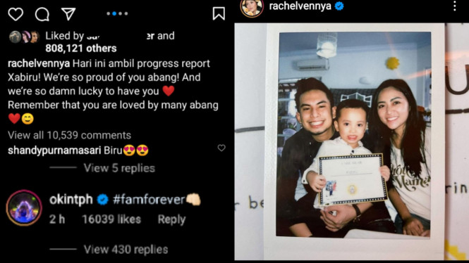 Instagram/rachelvennya