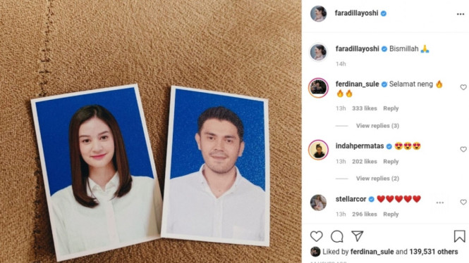 Instagram/ @faradillayoshi