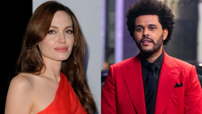 Sering Kencan, Angelina Jolie Dikabarkan Blak-blakan Kagum The Weeknd