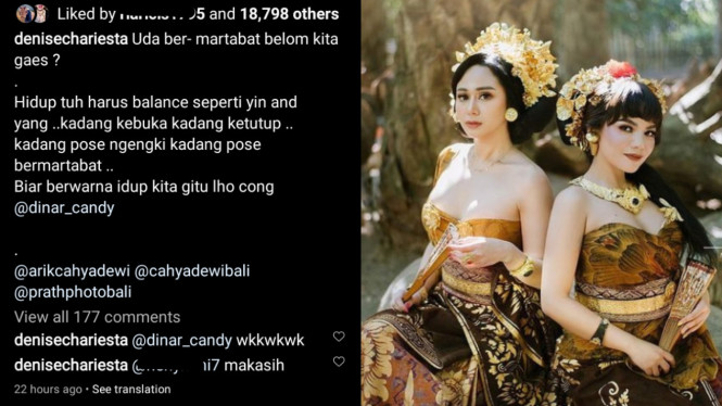 Instagram/denisechariesta