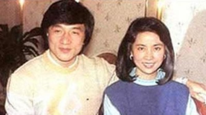 Jackie Chan and wife, Joan Lin