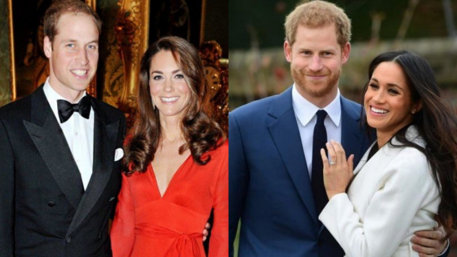 Ogah Dipeluk, Meghan Markle Nilai Kate Middleton dan William Terlalu Formal