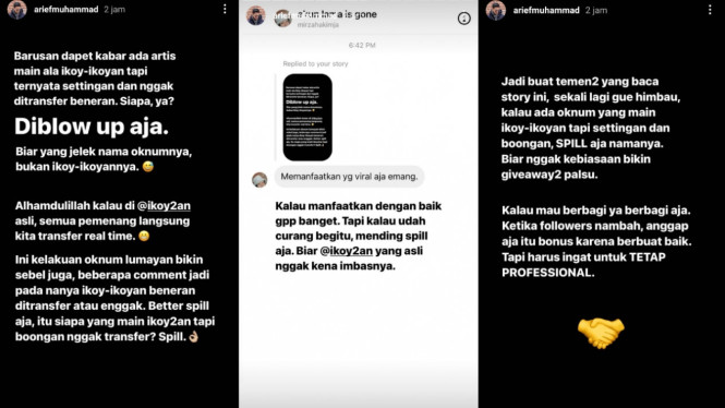 Instagram/ @ariefmuhammad