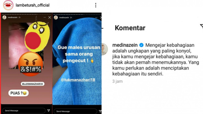 Instagram/lambeturah_official @Medinazein
