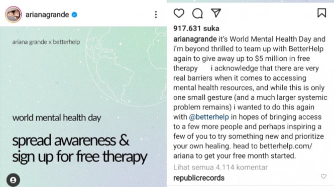 Instagram/arianagrande