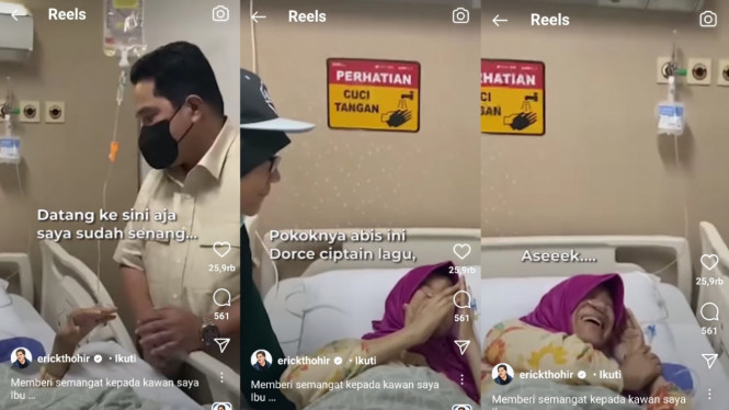 Instagram/erickthohir