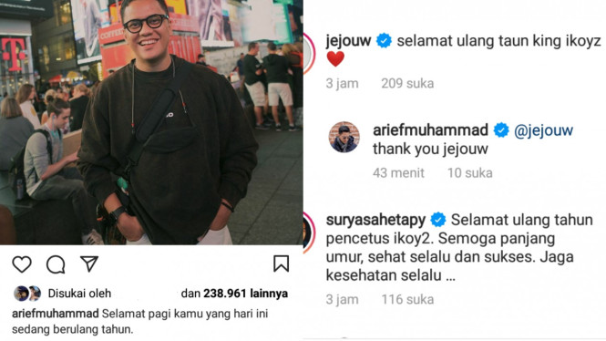 Instagram/ariefmuhammad