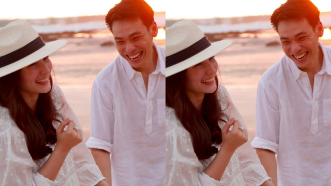 8 Potret Chelsea Islan Dilamar Rob Clinton Kardinal, She Said YES!