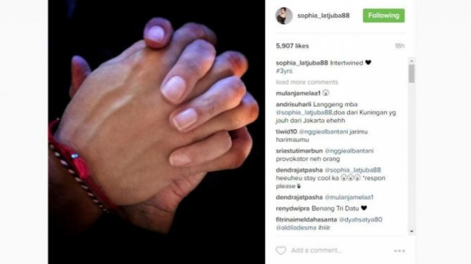 Instagram/sophia_latjuba88