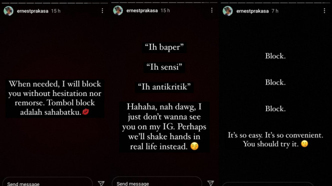 Instagram/ernestprakasa