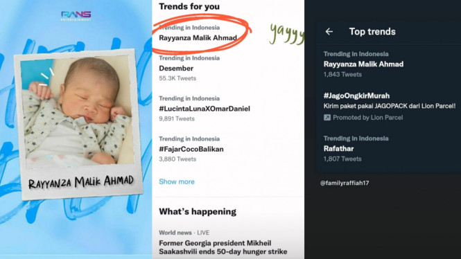 Instagram/raffinagita1717