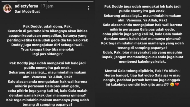 Instagram/adieztyfersa