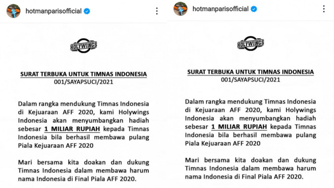 Instagram/hotmanparisofficial