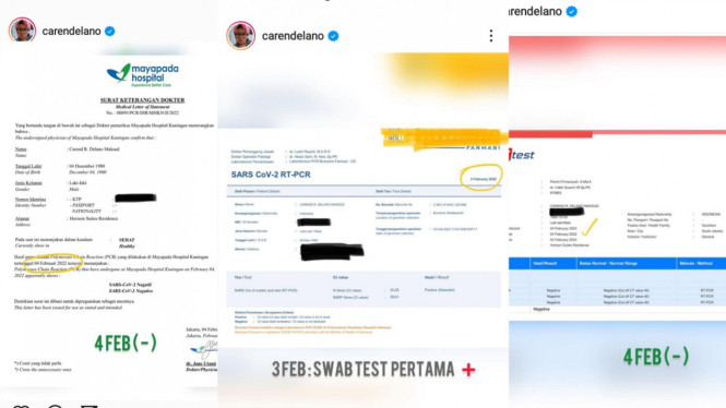 Instagram/@carendelano