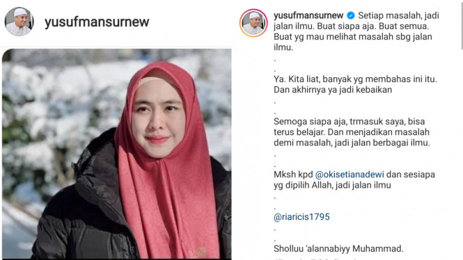 Instagram/yusufmansurnew