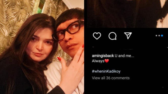 instagram/amingisback