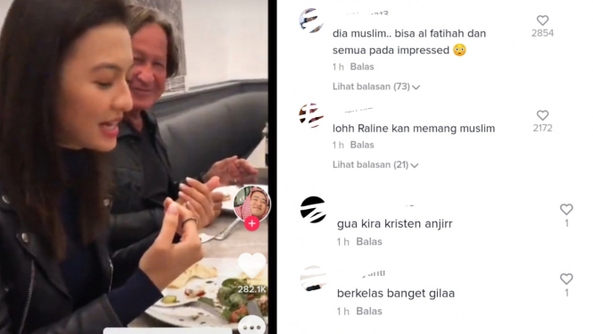 Reaksi Mohamed Hadid Lihat Raline Shah Baca Al-Fatihah, Agama Disorot