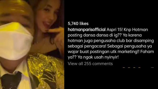 Instagram/hotmanparisofficial