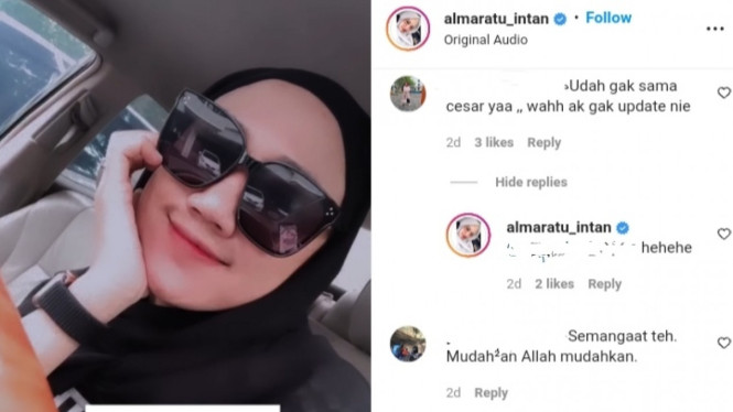 Instagram/ @almaratu_intan