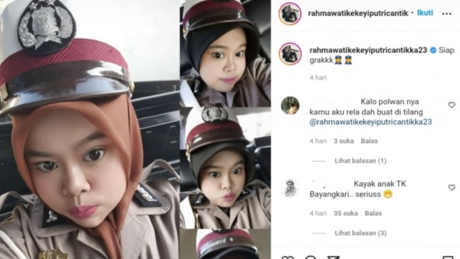 Instagram/ @kekeyirahmawatiputricantikka23