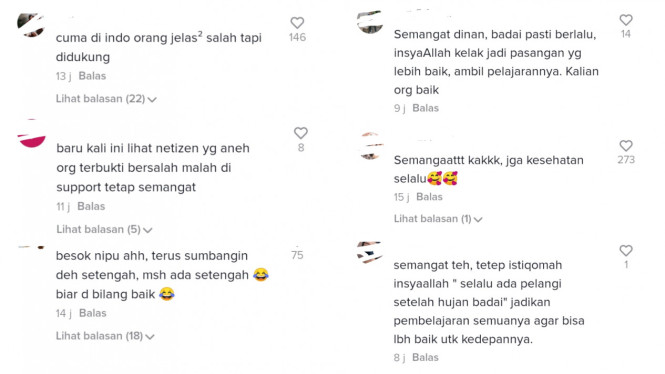 Tiktok/@dinanfajrina