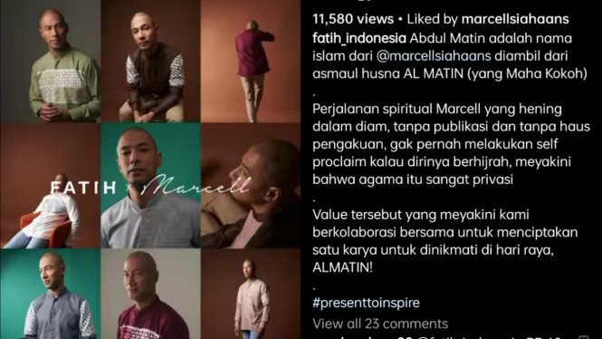 Instagram/marcellsiahaans