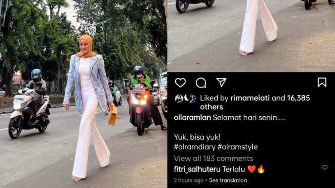 Instagram/ollaramlan