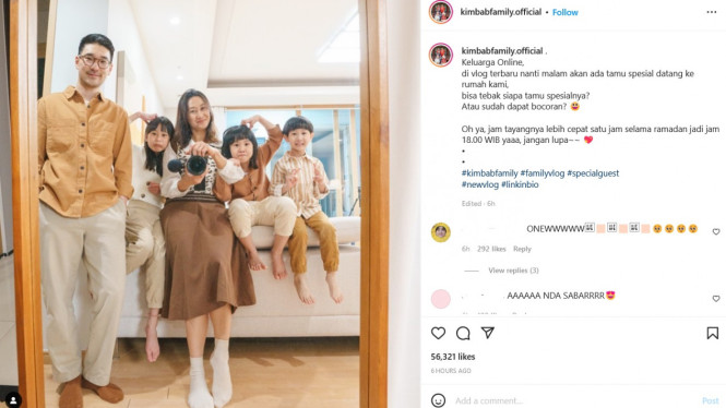 Instagram/kimbabfamily.official