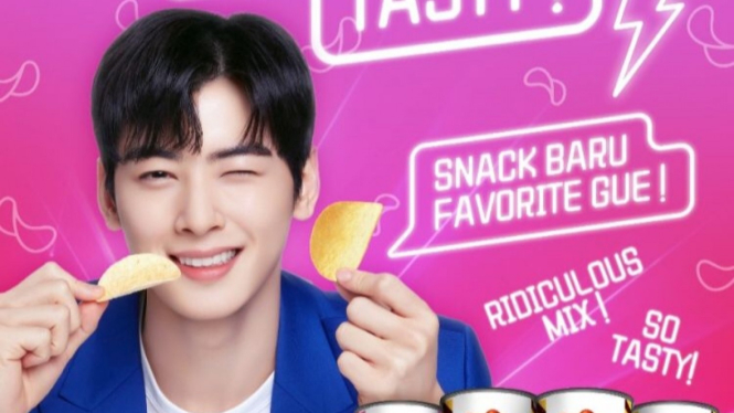 Cha Eun Woo Racik Snack untuk Fans, Aroha Bisa Coba!