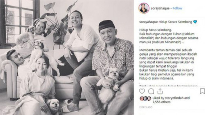 Instagram/sorayahaque