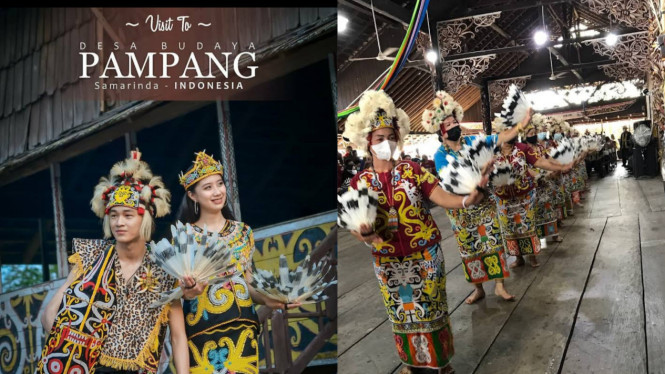 gmaps/Wisata Budaya Pampang & farah flamboyant
