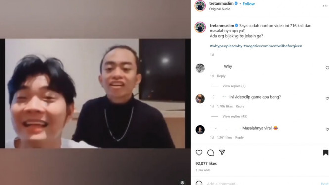 Instagram/tretanmuslim