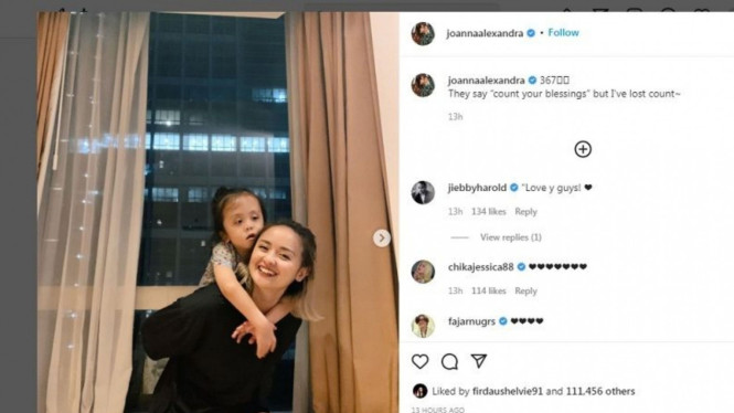 Instagram/joannaalexandra