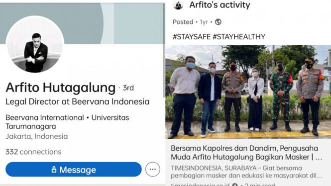LinkedIn/Arifto Hutagalung