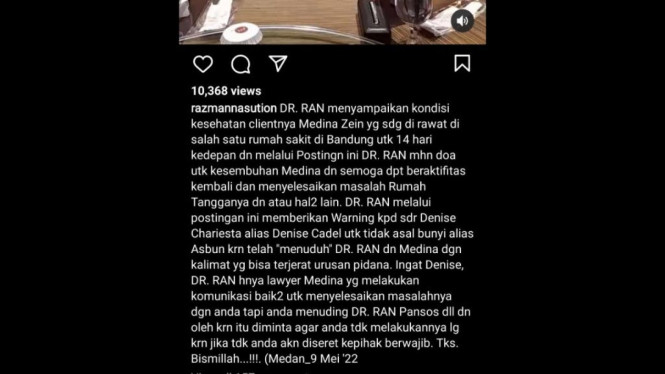 Instagram/razmannasution