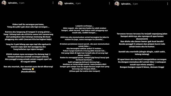 Instagram/ @iqlimakim_