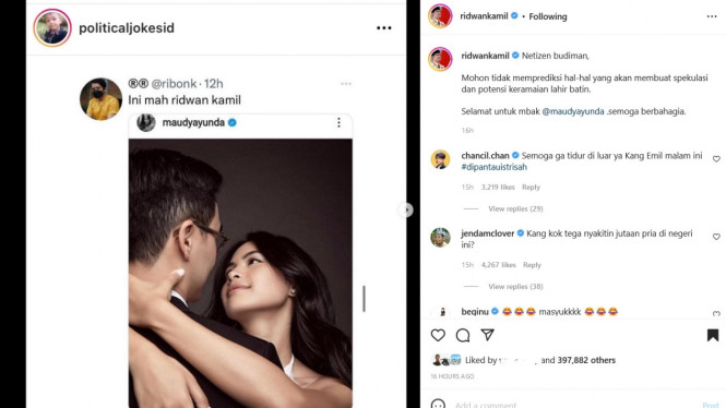 Instagram/ridwankamil