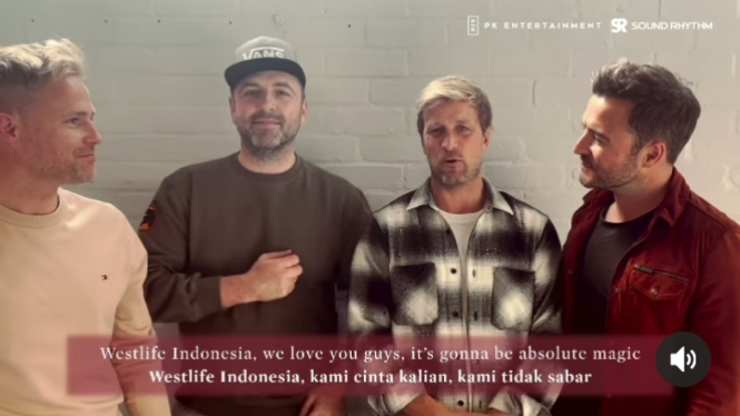 Wow! Westlife Akan Menggelar Konser Spektakuler di Indonesia