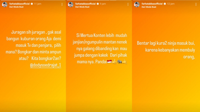 Instagram/ @farhatabbasofficial