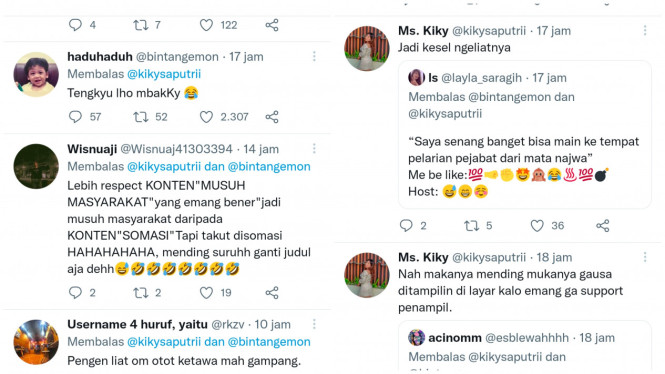 Twitter/kikysaputrii