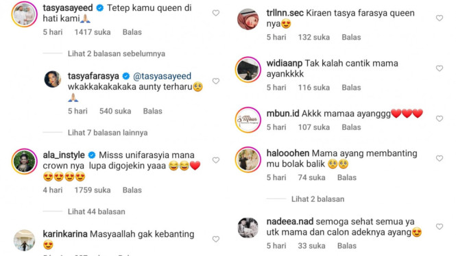 Instagram/tasyafarasya