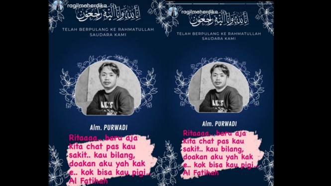 Purwadi 'Rita Warintil' Meninggal Dunia, Agama Bintang Emon Bikin Syok