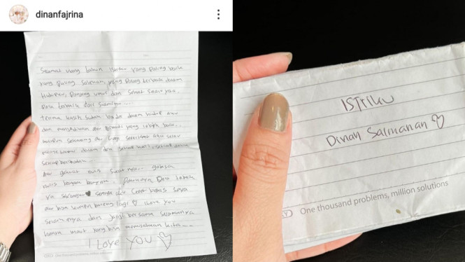 Instagram/dinanfajrina