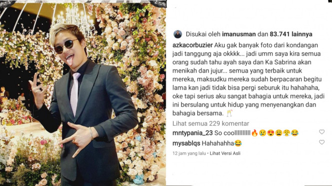 Instagram/azkacorbuzier