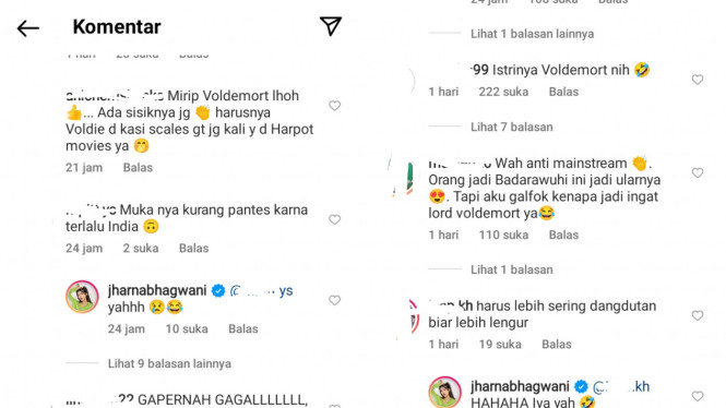 Instagram/jharnabhagwani