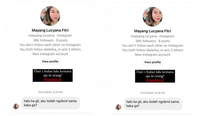 Instagram/gilgladyss