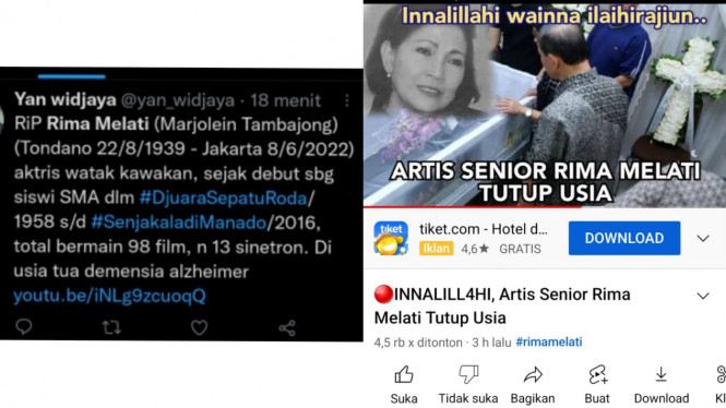 Twitter dan YouTube